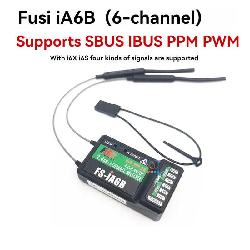 FUSI I6/i6X/i6S Fpv Receiver   - Drone Rc Controller reseña y precio
