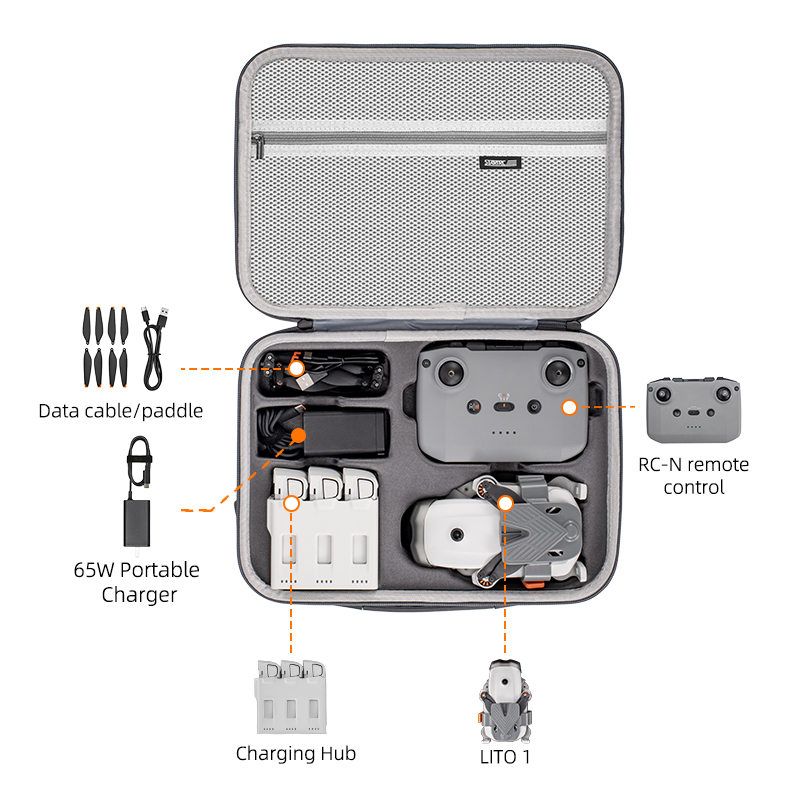 Portable Handheld Bag Nylon St - Drone Rc N3 reseña y precio
