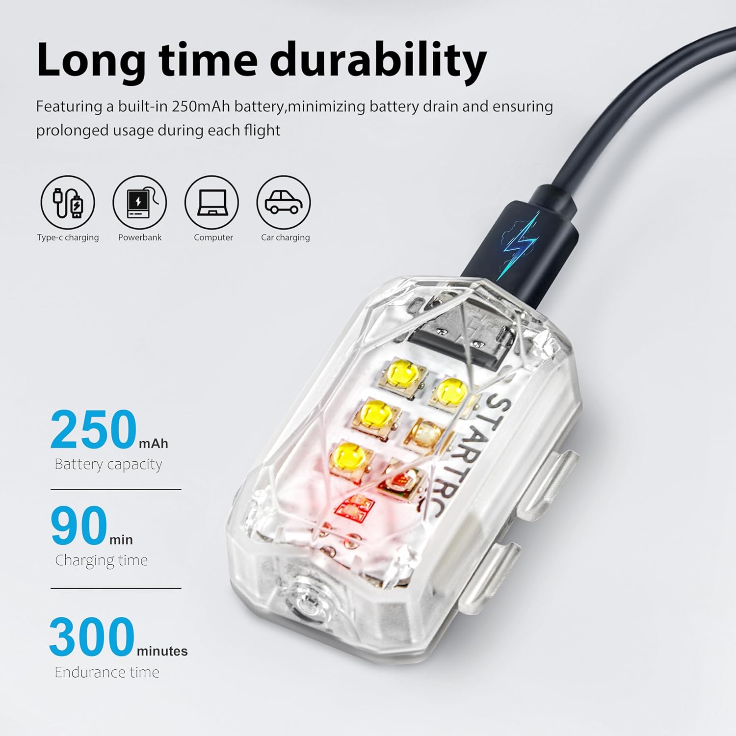 STARTRC Drone Strobe Light Ant - Drone Dji Rc Pro 2 reseña y precio