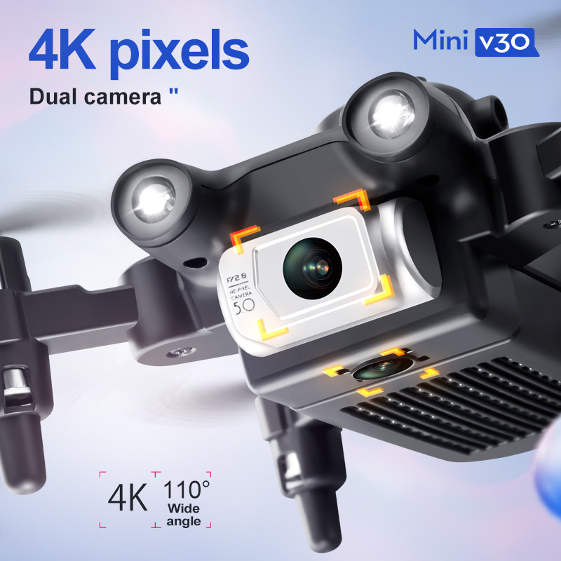 Mini V30 WiFi FPV Drone With 4 - Drone Rc Receiver And Transmitter reseña y precio