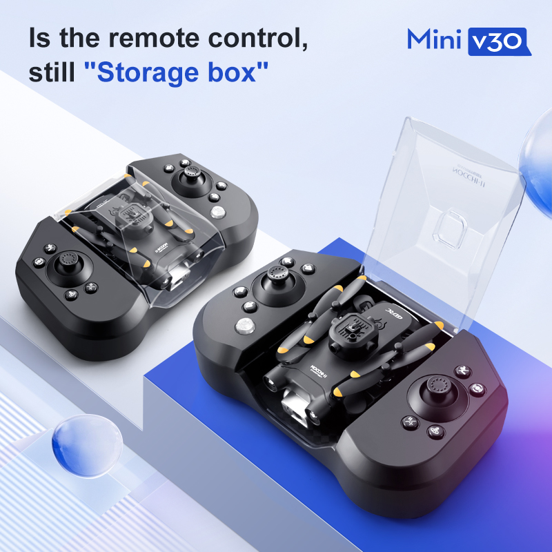 Mini V30 WiFi FPV Drone With 4 - Drone Rc Receiver And Transmitter reseña y precio
