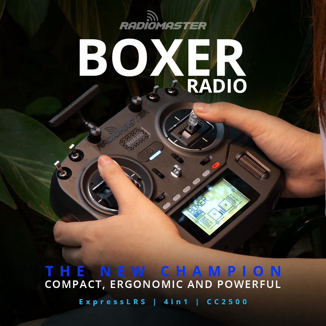 RadioMaster Boxer  2.4G 16ch H - Drone Rc Leading reseña y precio