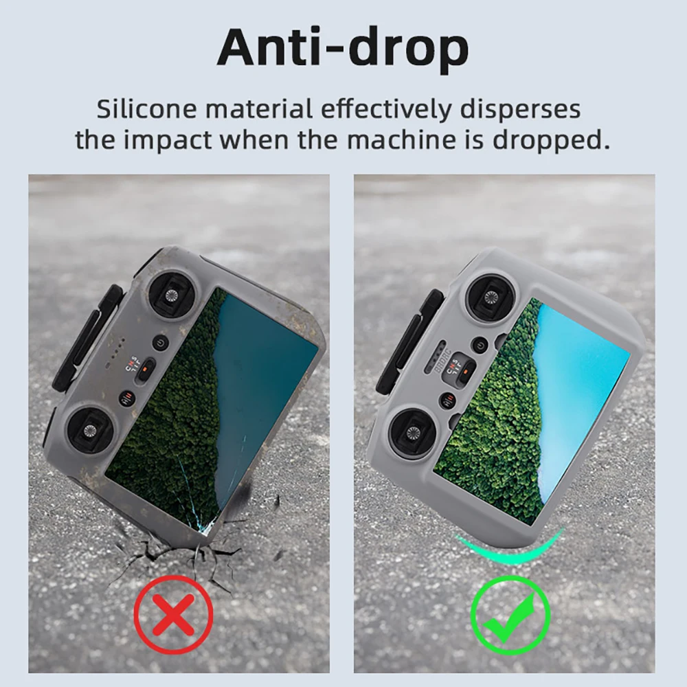 BRDRC Silicone Case for DJI NE - Drone Dji Rc Pro 2 reseña y precio