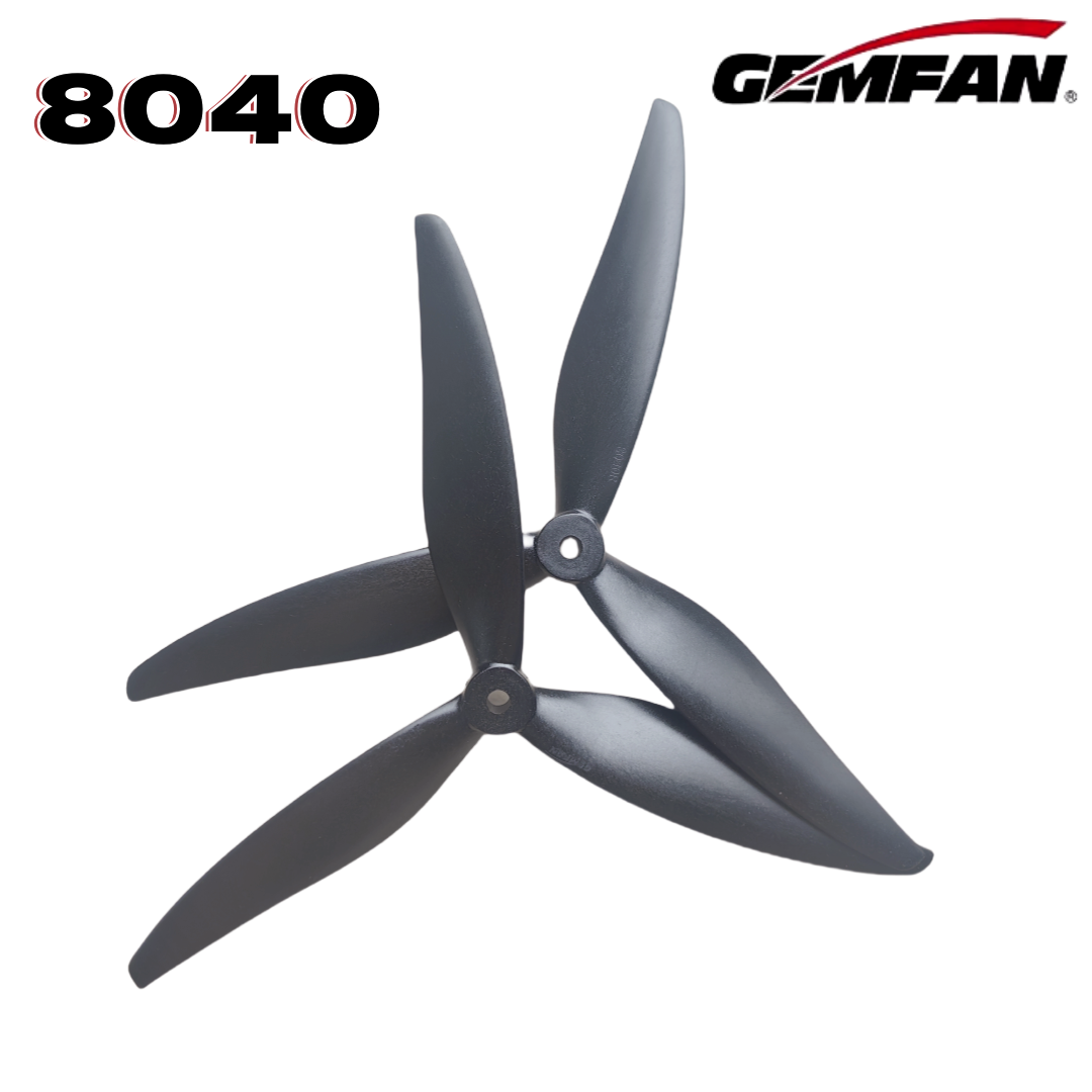 Gemfan 8040 8X4X3 3-blade 8-in - Drone Rc Leading reseña y precio