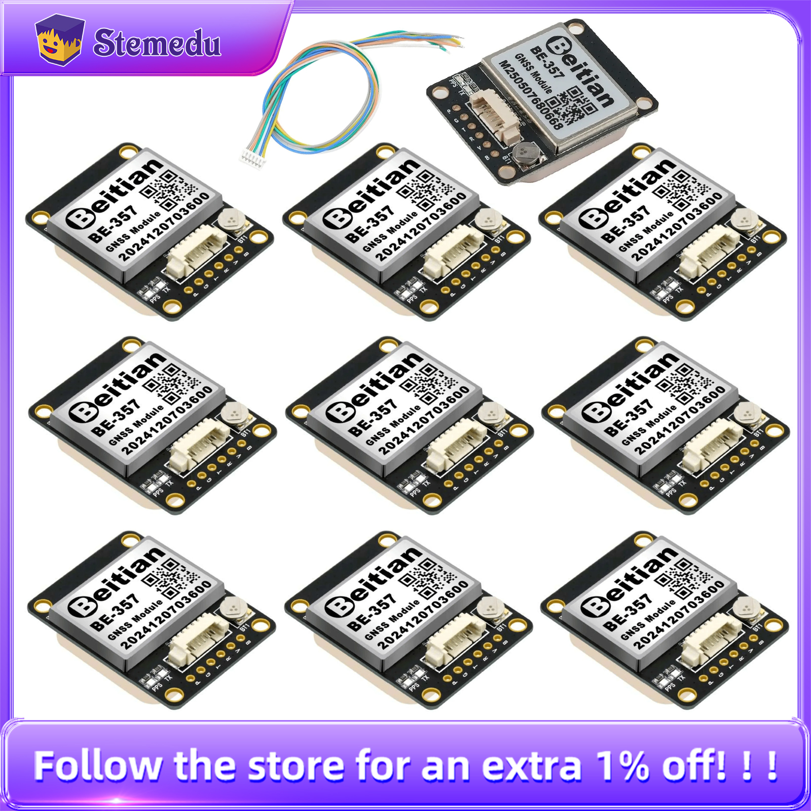 10PCS/LOT Beitian BE-357 BE357 - Gps Module Drone reseña y precio