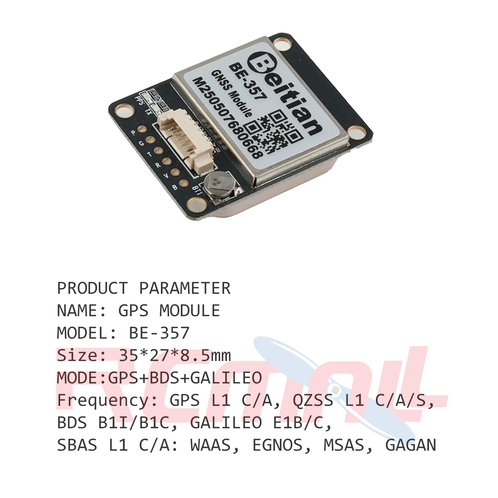 10PCS/LOT Beitian BE-357 BE357 - Gps Module Drone reseña y precio