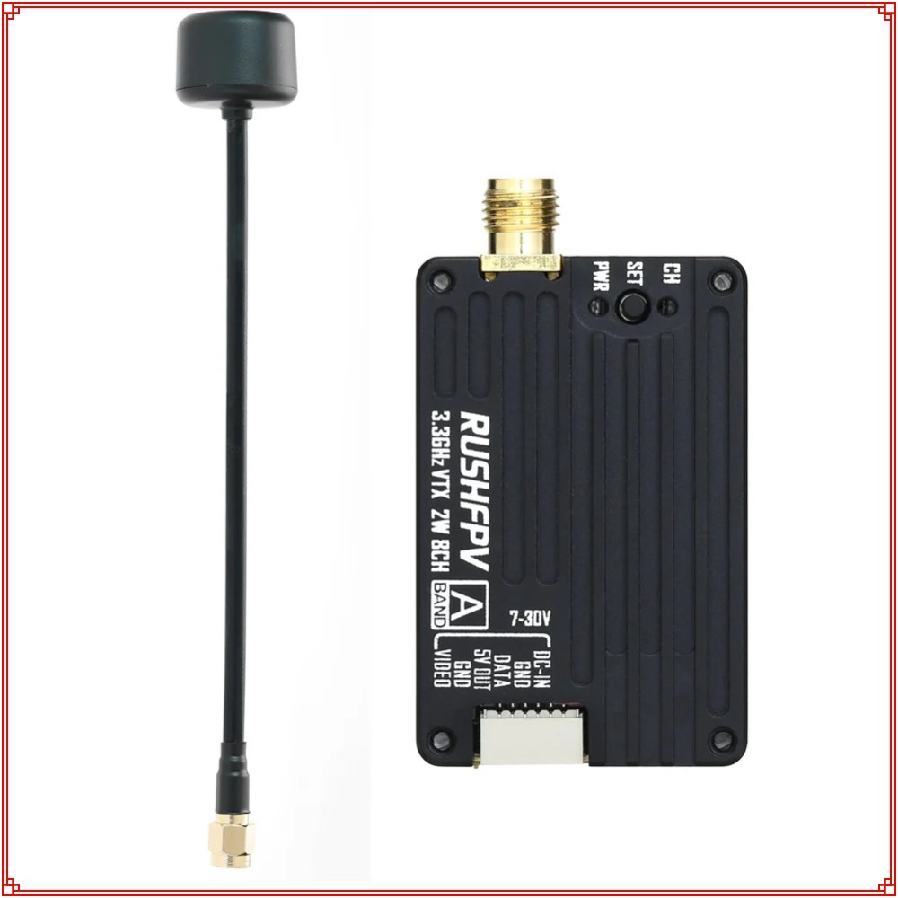 2026 New RUSHFPV 3.3G 2W VTX T - Drone Rc Receiver And Transmitter reseña y precio