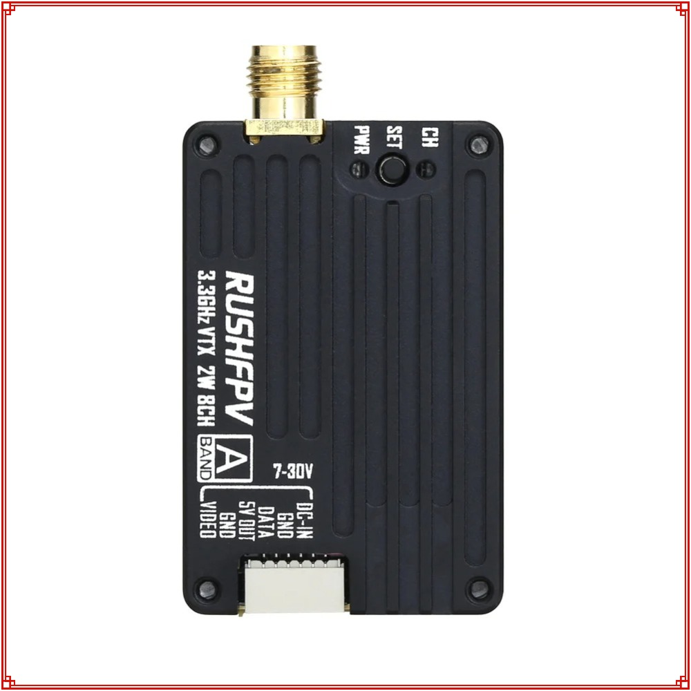 2026 New RUSHFPV 3.3G 2W VTX T - Drone Rc Receiver And Transmitter reseña y precio