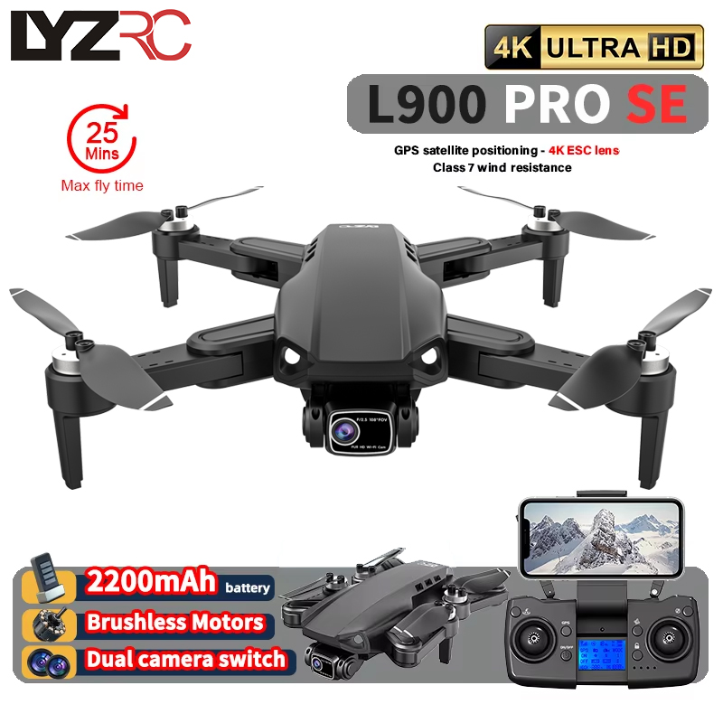 L900 Pro SE MAX GPS Drone 4K P - Drone Rc Fpv Pro reseña y precio