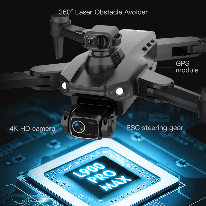 L900 Pro SE MAX GPS Drone 4K P - Drone Rc Fpv Pro reseña y precio