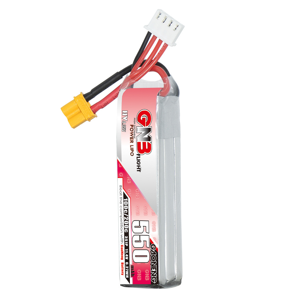GNB HV 11.4V 550mAh 100C/200C  - Drone Lipo Battery reseña y precio