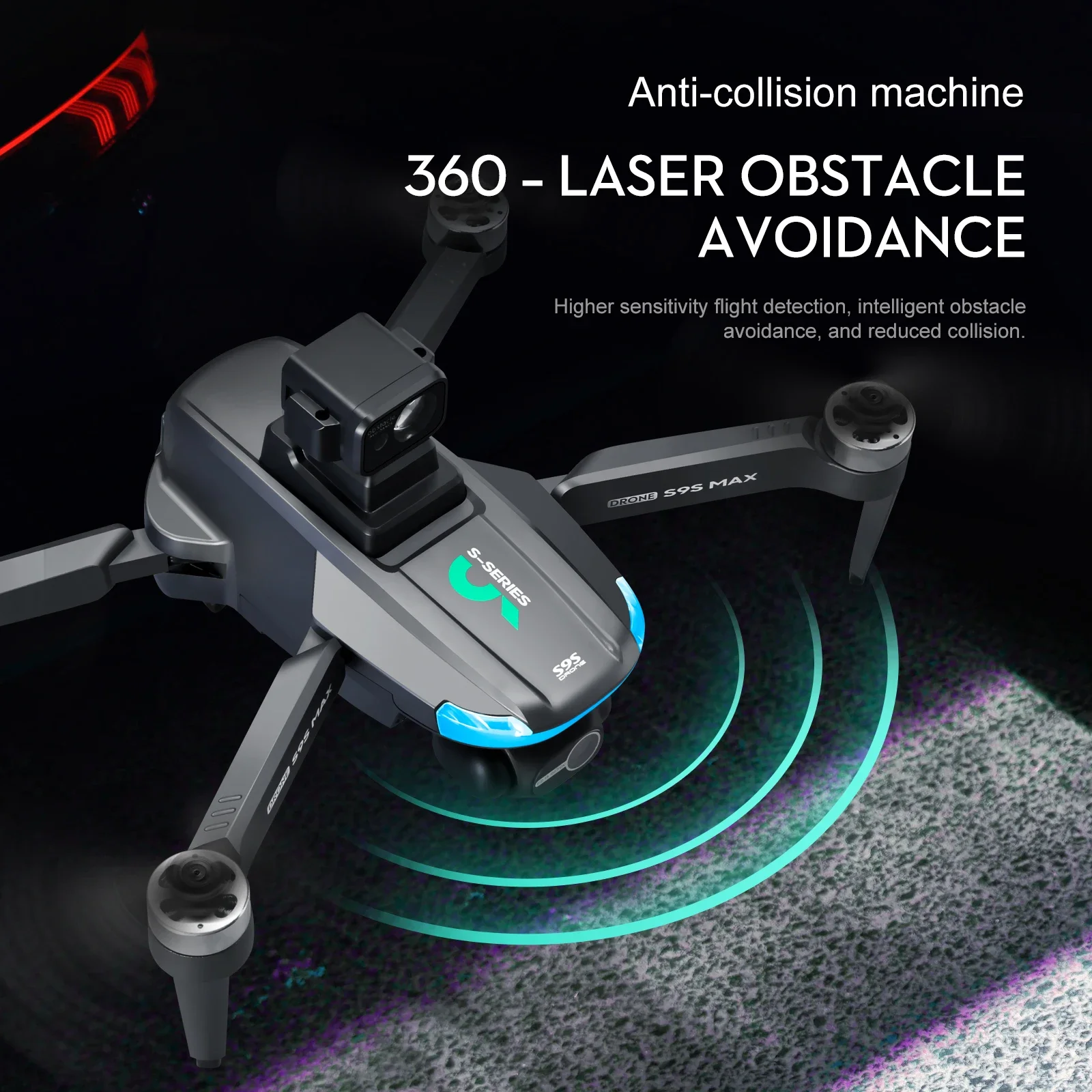 NEW S9S MAX MINI Drone 4K 2-Ax - Drone Rc Helicopter With Camera reseña y precio