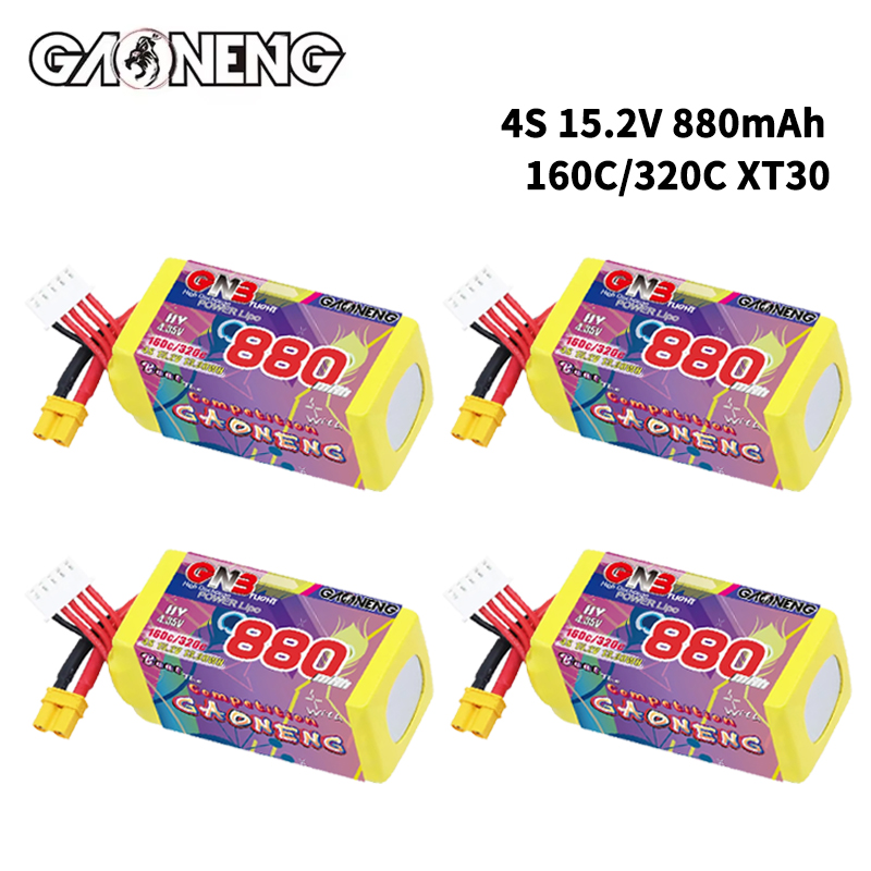 GNB 4S 880mAh 15.2V 160C/320C  - Drone Lipo Battery reseña y precio
