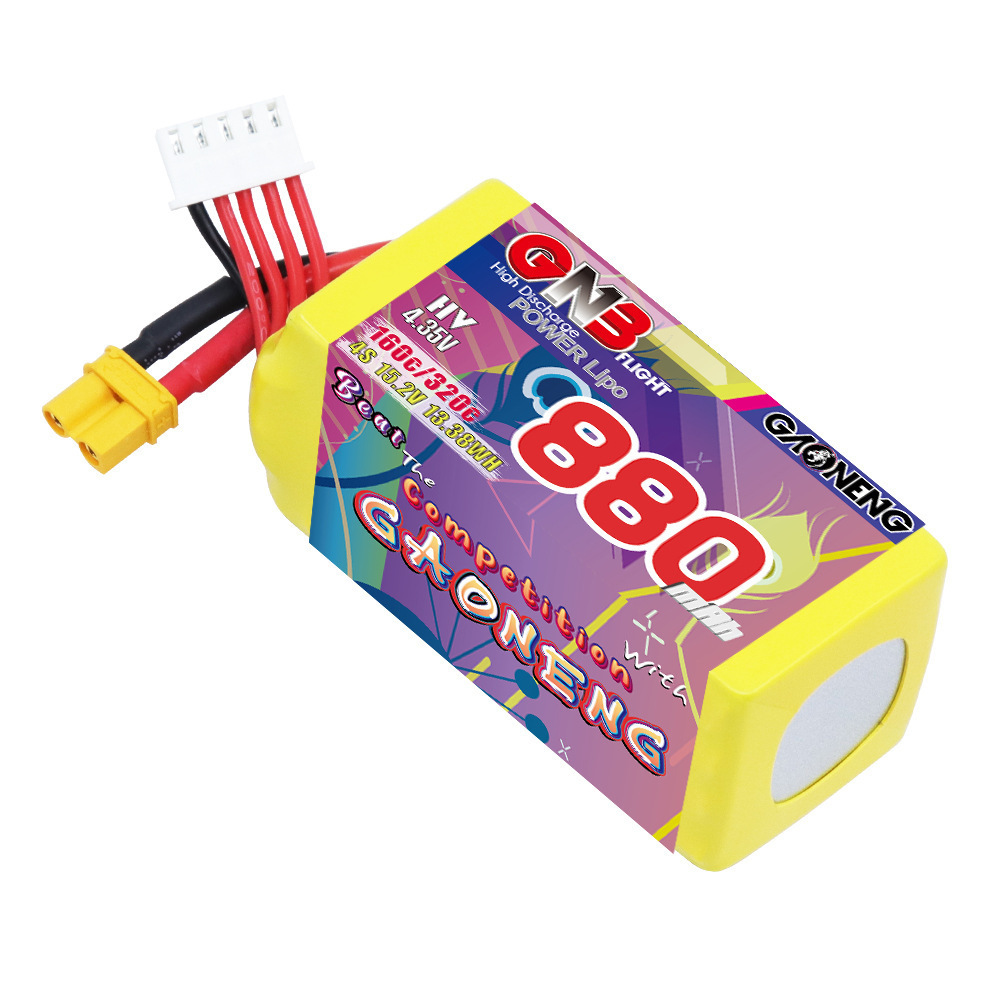 GNB 4S 880mAh 15.2V 160C/320C  - Drone Lipo Battery reseña y precio