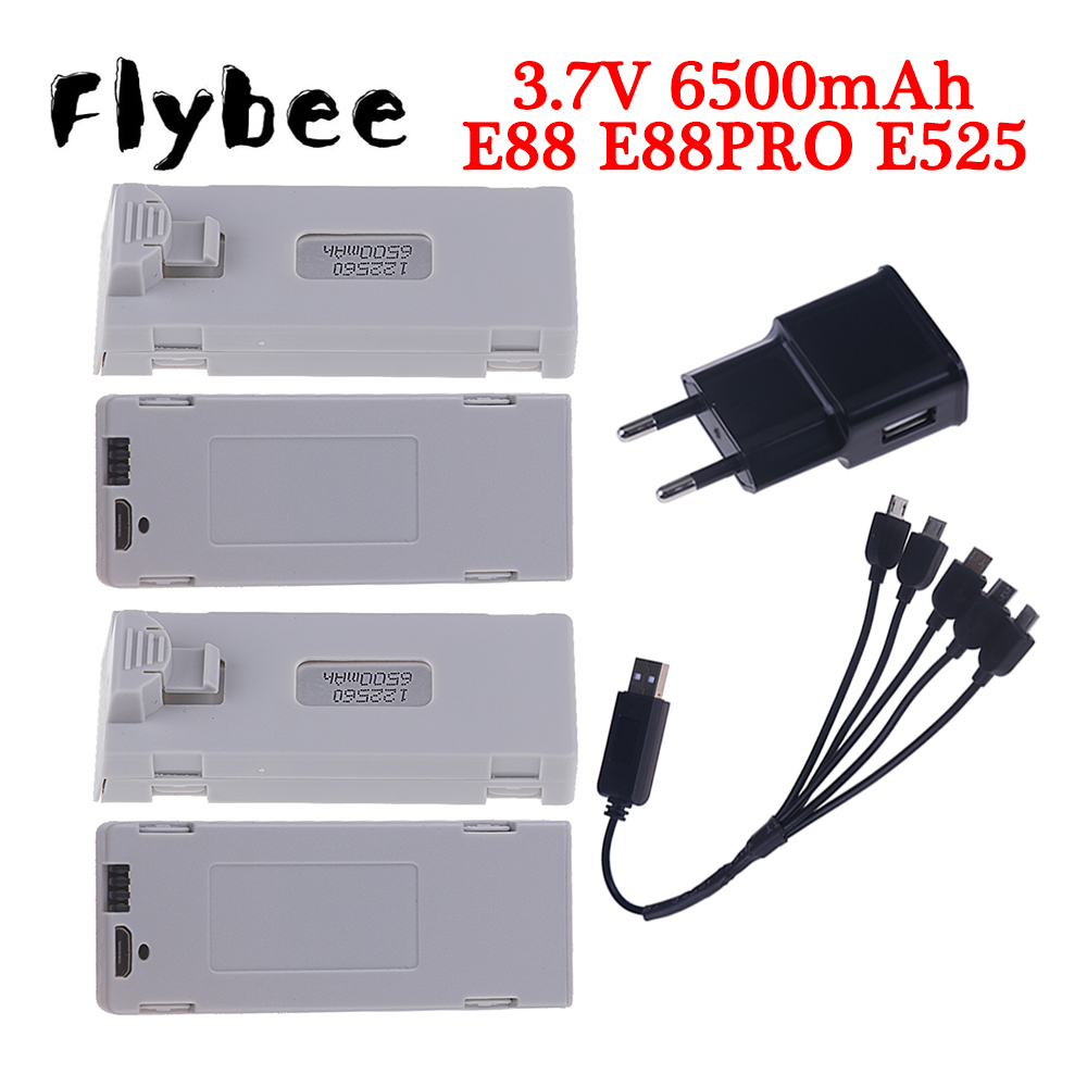 Original E88 Battery 3.7V 6500 - Drone Lipo Battery reseña y precio