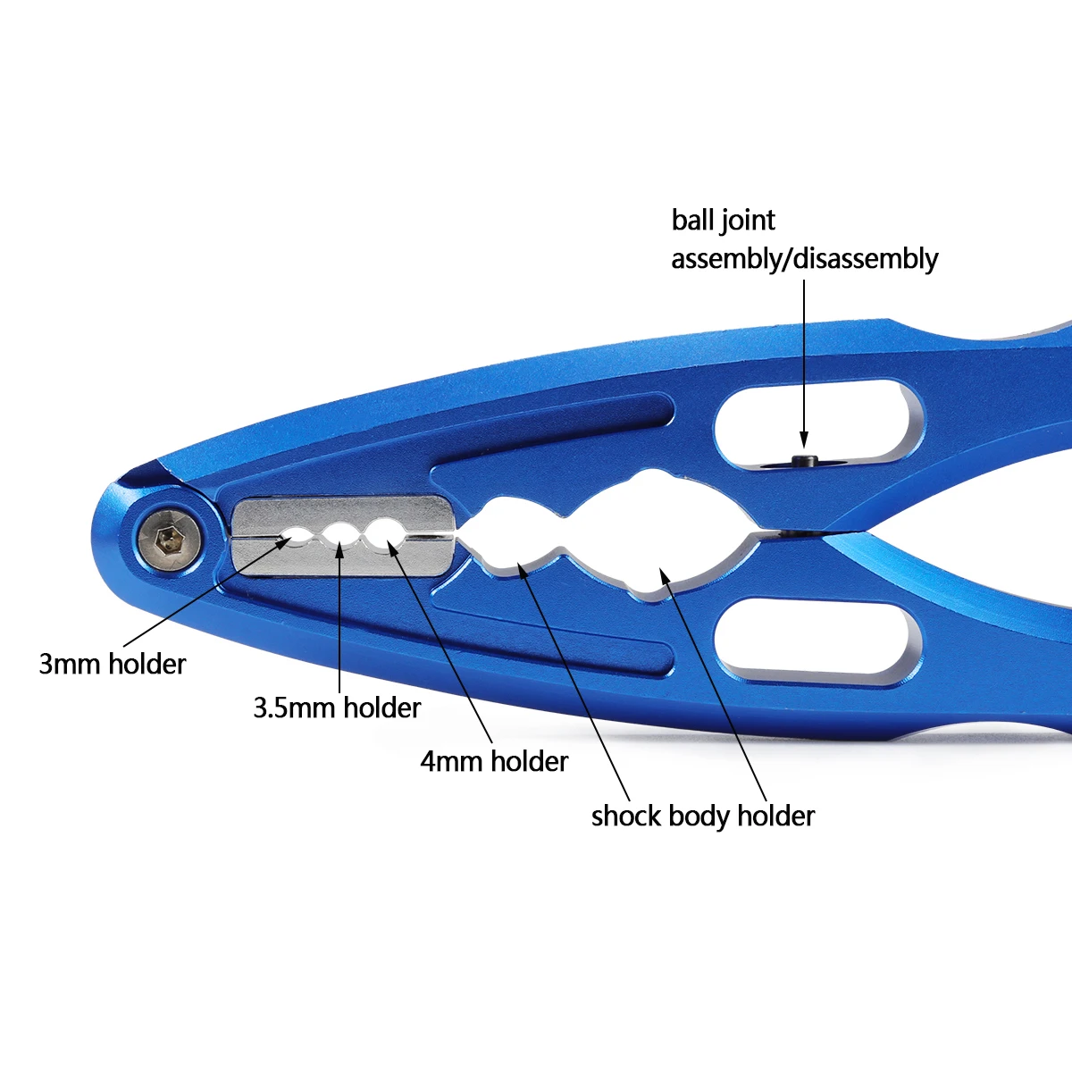 Aluminum CNC Pliers Pivot Ball - Drone Rc Boat reseña y precio