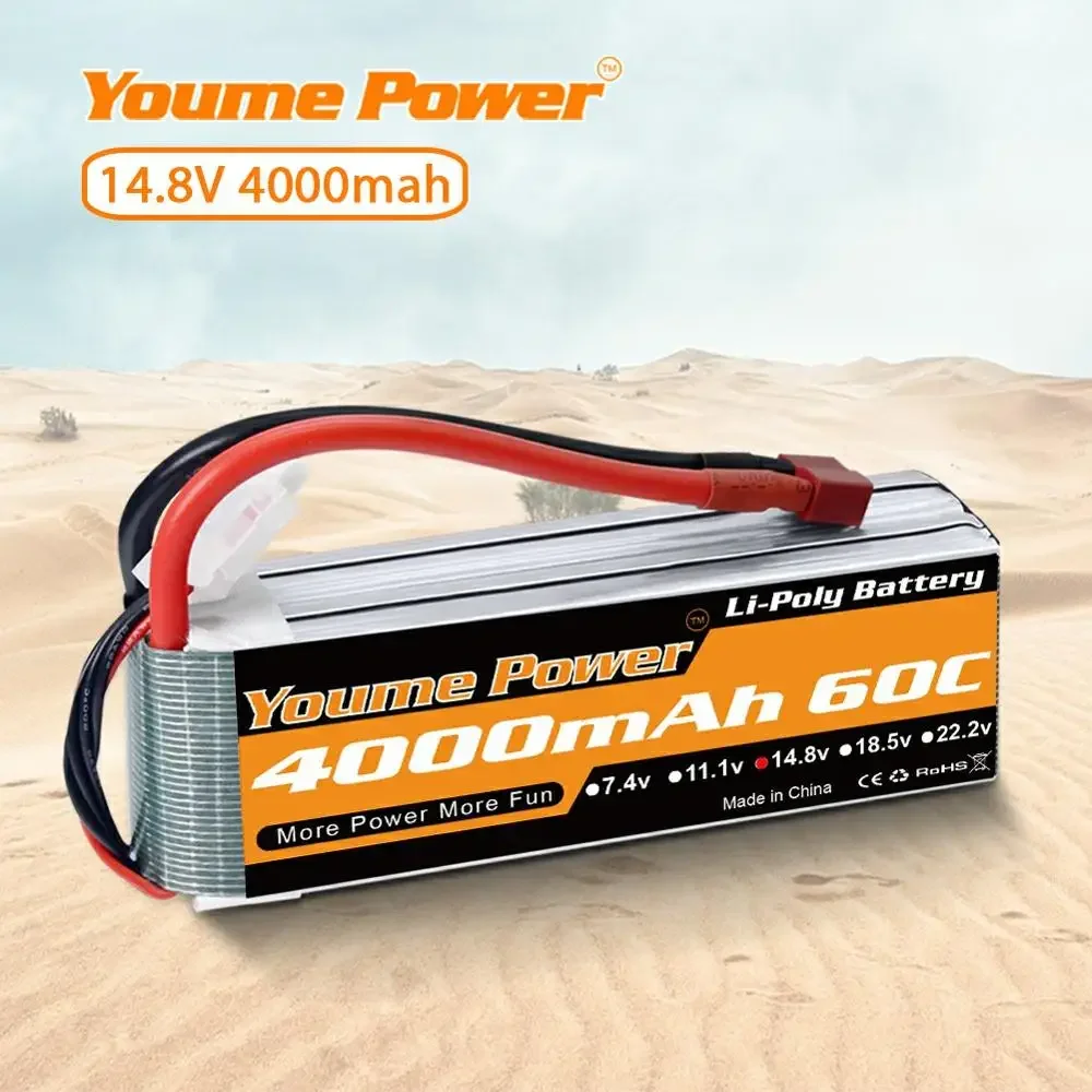 4S 14.8V Lipo Battery 3300mah  - Drone Rc Boat reseña y precio
