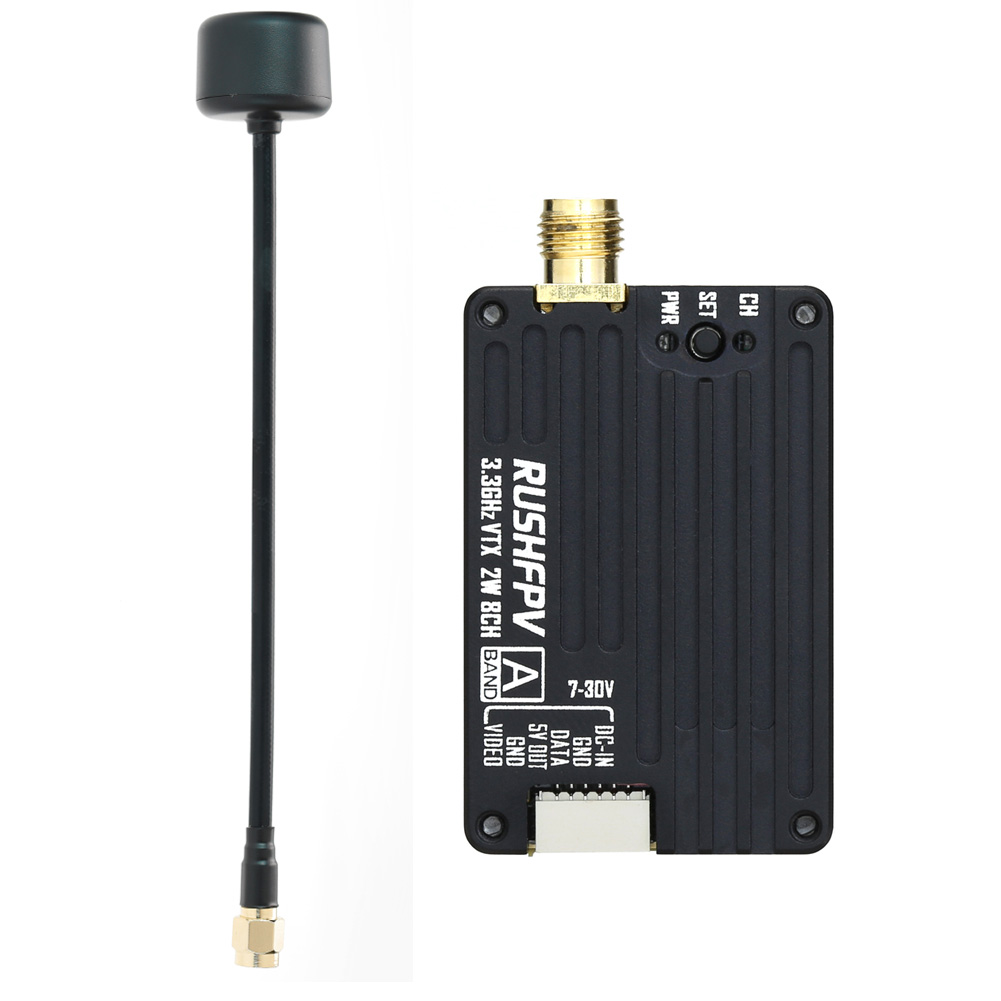 RUSHFPV 3.3G 2W VTX Transmitte - Drone Rc Receiver And Transmitter reseña y precio