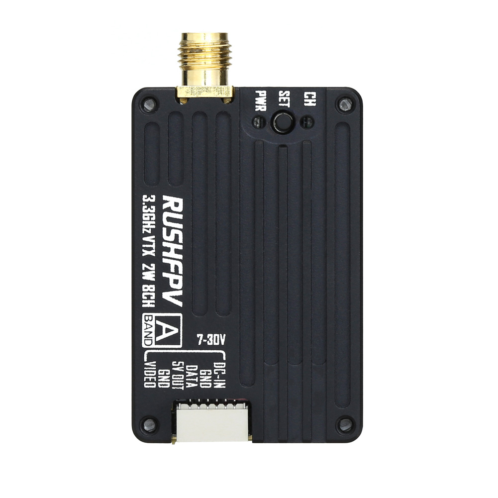 RUSHFPV 3.3G 2W VTX Transmitte - Drone Rc Receiver And Transmitter reseña y precio