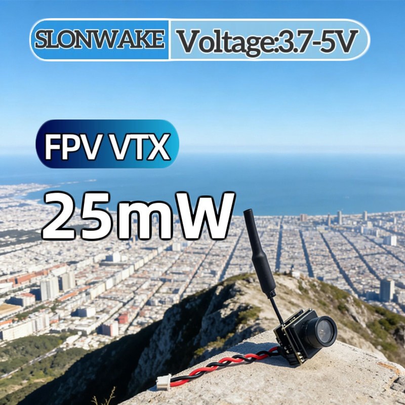 SLONWAKE FPV 25mW power simula - Drone Rc Controller reseña y precio