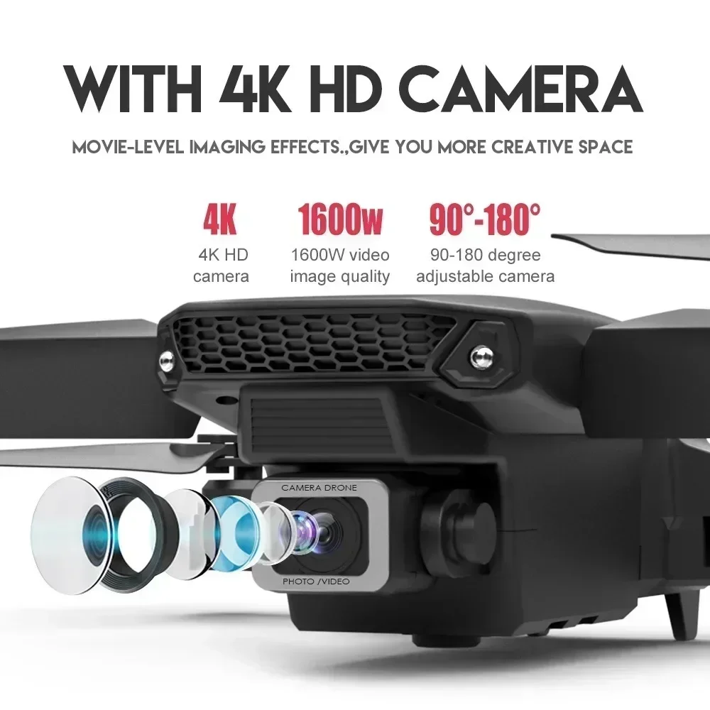 E88 Pro WIFI FPV Drone Wide An - Drone Rc Fpv Pro reseña y precio