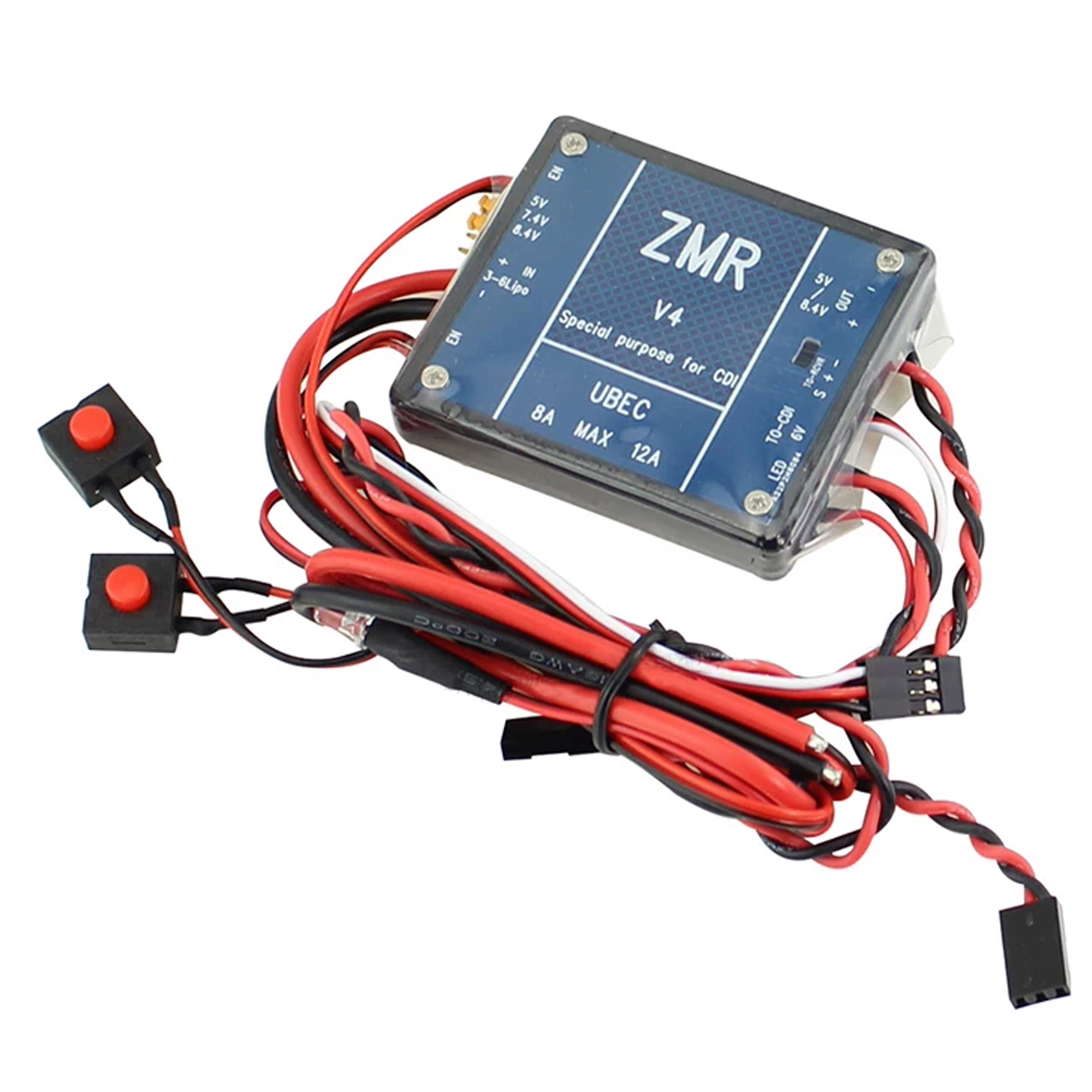 UBEC V2 V3 V4 ZMR 8A Dual BEC  - Drone Lipo Battery reseña y precio