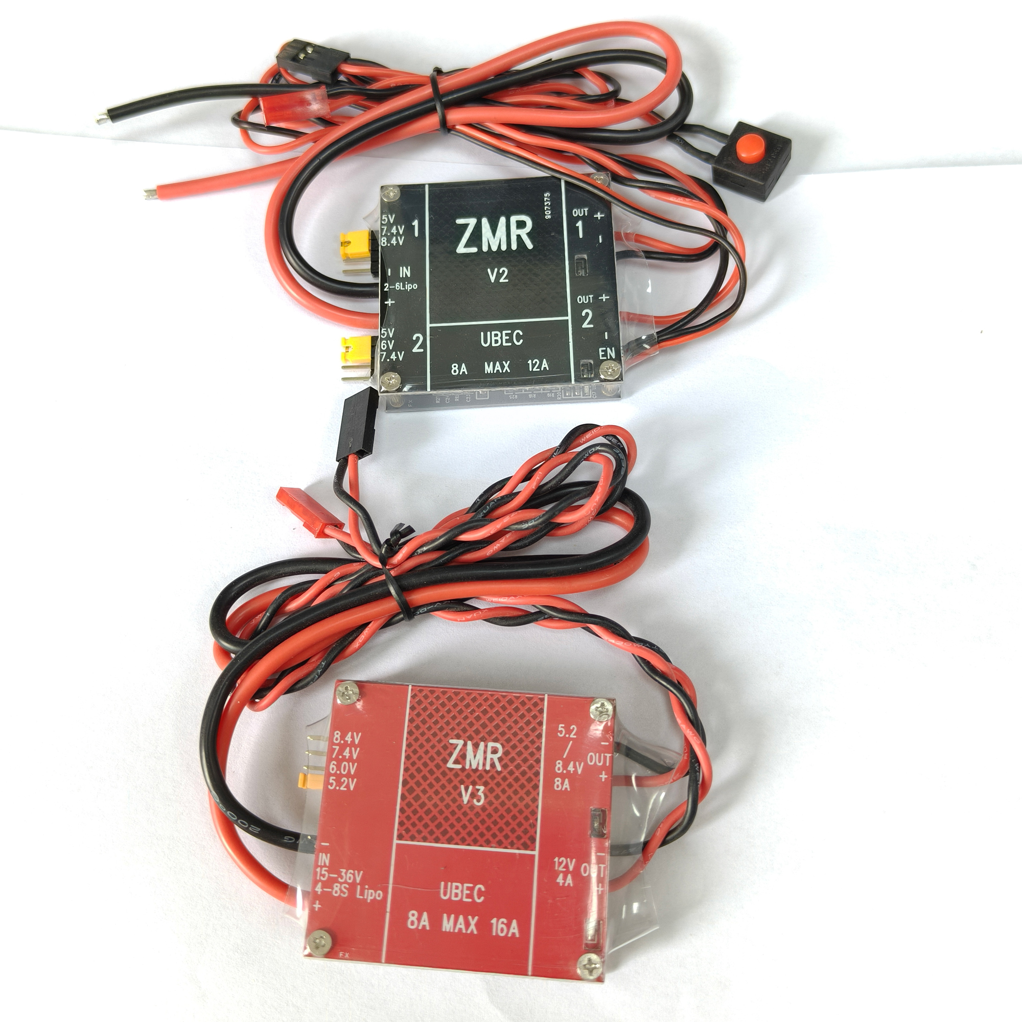 UBEC V2 V3 V4 ZMR 8A Dual BEC  - Drone Lipo Battery reseña y precio
