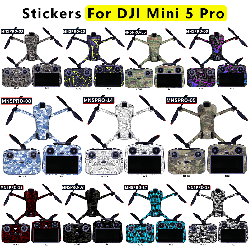 For DJI Mini 5Pro Drone Sticke - Drone Dji Rc Pro 2 reseña y precio