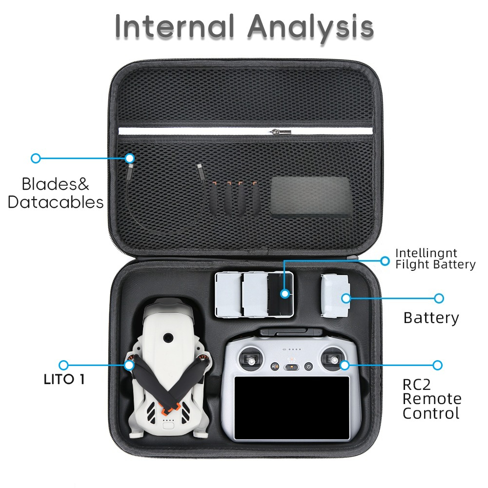 Portable Carrying Case For DJI - Drone Rc N3 reseña y precio