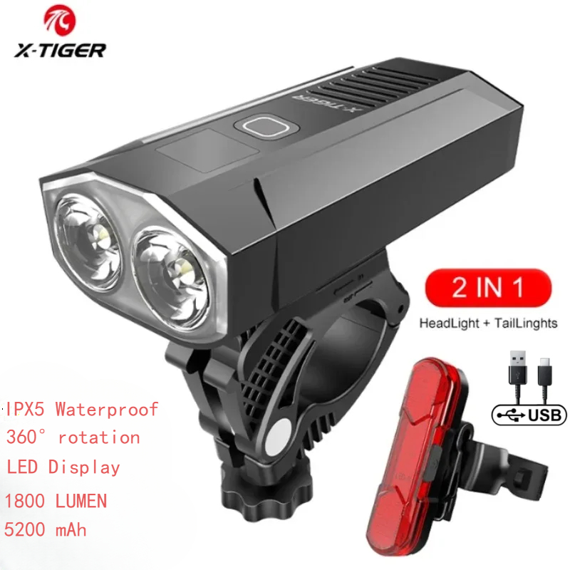 X-Tiger Bike Light Headlight B - Drone Keh Rc K11 Turbo reseña y precio