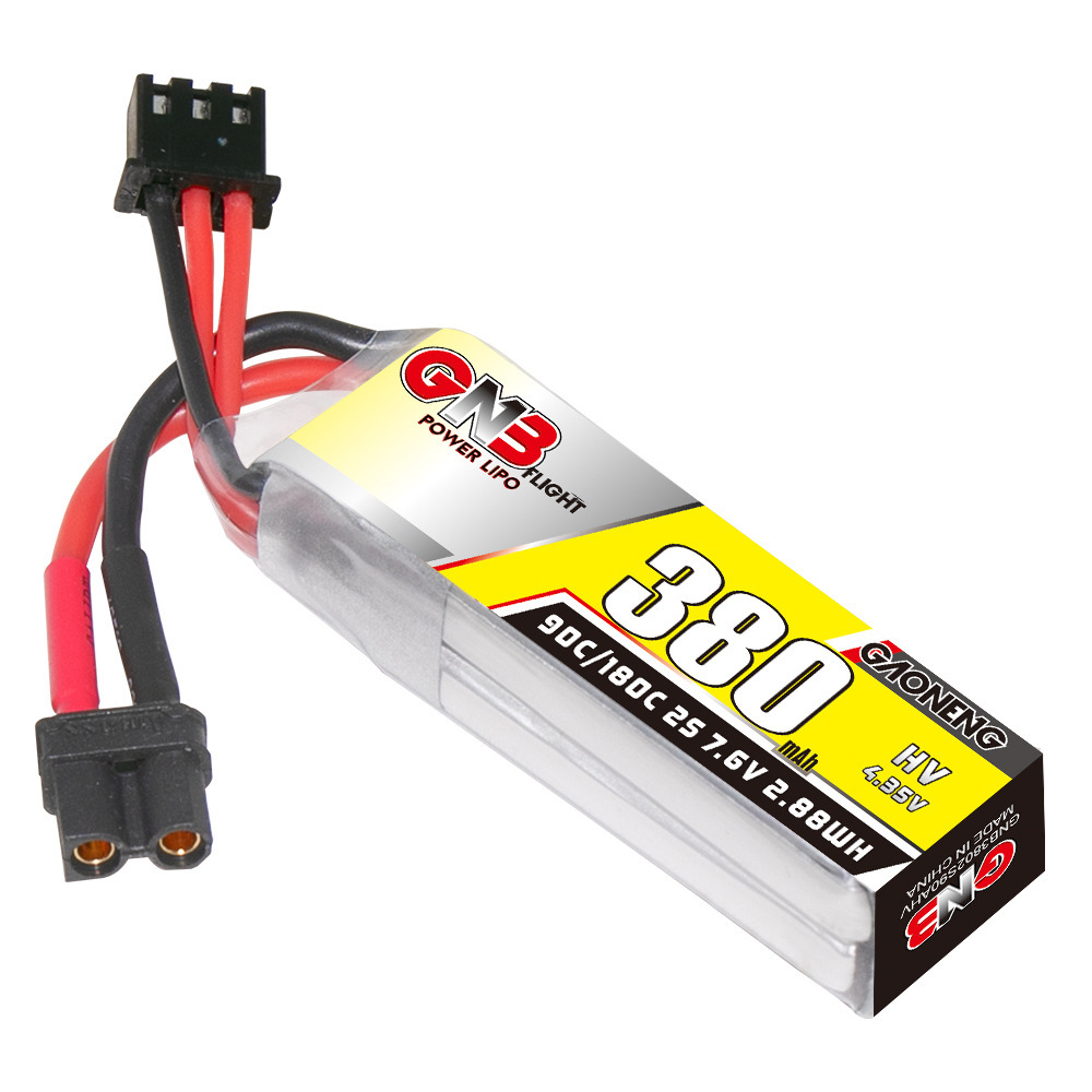 GNB 2S 7.6V 380mAh 90C/180C Li - Drone Lipo Battery reseña y precio