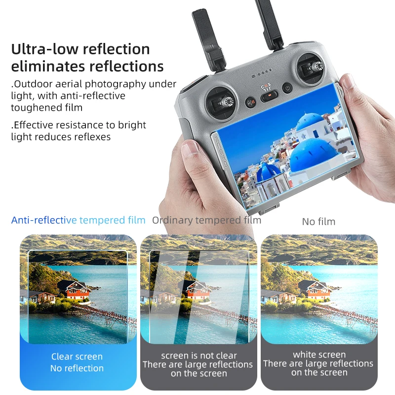 RCSTQ Anti-reflective Film For - Drone Dji Rc 3 reseña y precio