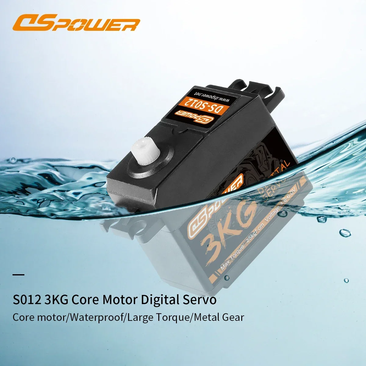 DSpower 3KG Plastic Gear Water - Drone Rc Boat reseña y precio