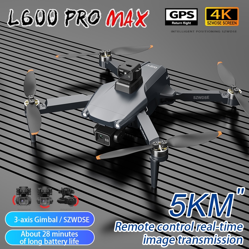 L600 Pro MAX /L600 PRO Drone 4 - Gps Module Drone reseña y precio