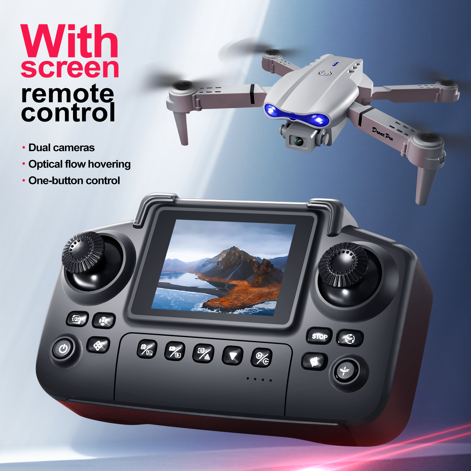 2025 New E88 E99 Upgraded Dron - Drone Rc Helicopter With Camera reseña y precio