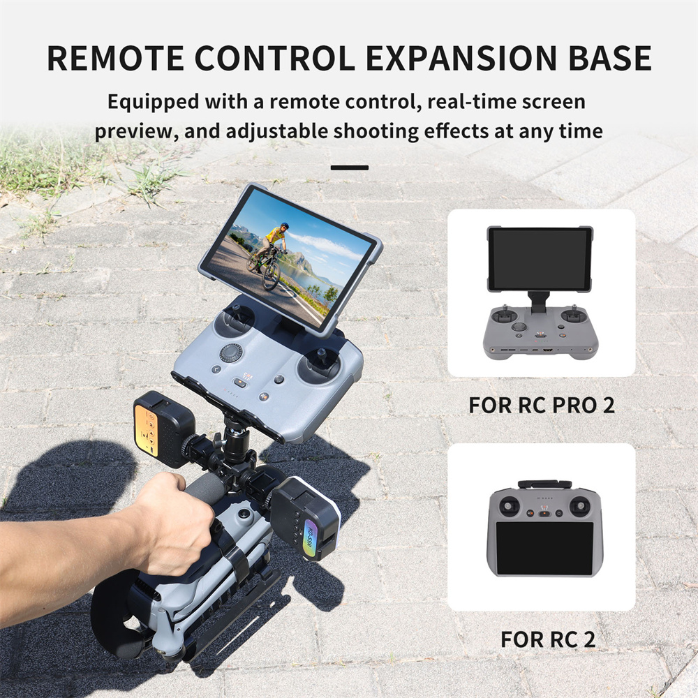 Drone Handheld Shooting Stand  - Drone Dji Rc Pro 2 reseña y precio