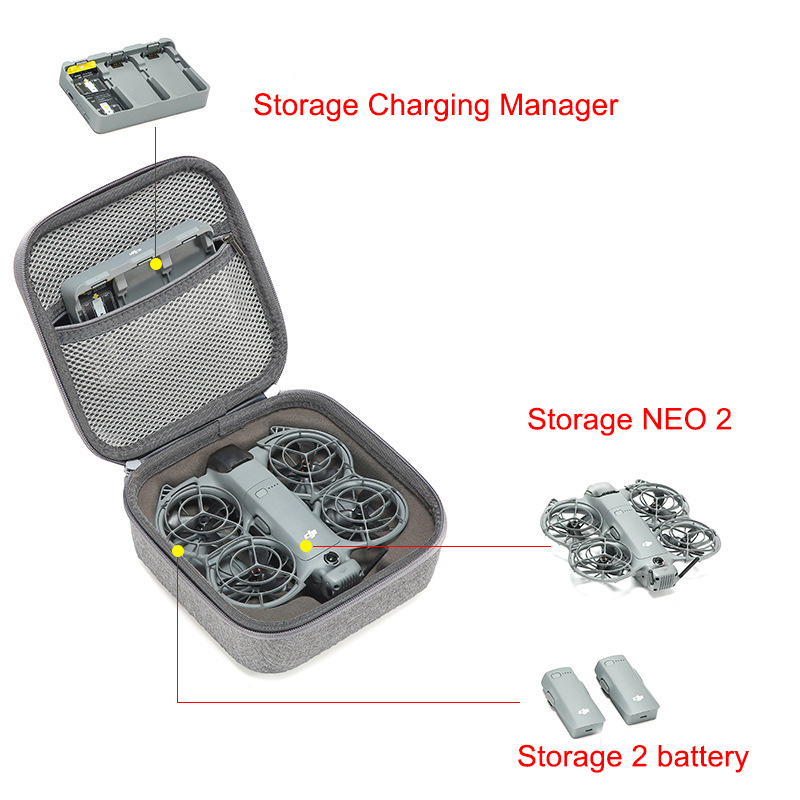 Carrying Shockproof Case for D - Drone Rc N3 reseña y precio