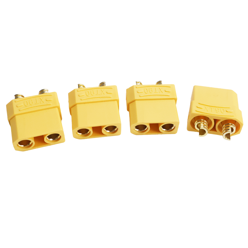 4Pcs Yellow XT90 Plug Male Fem - Drone Rc Boat reseña y precio