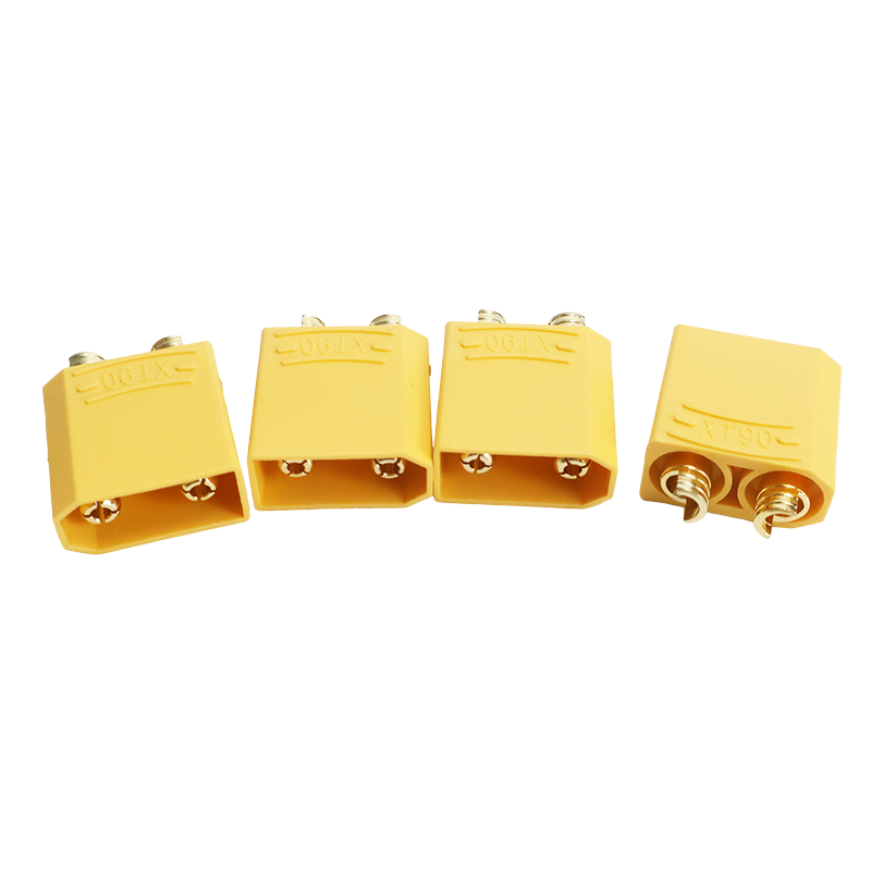 4Pcs Yellow XT90 Plug Male Fem - Drone Rc Boat reseña y precio