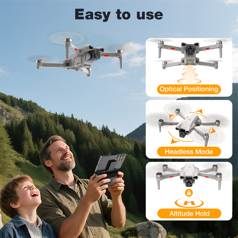 NEW Hot L017 Pro Drone Brushle - Drone Rc Fpv Pro reseña y precio