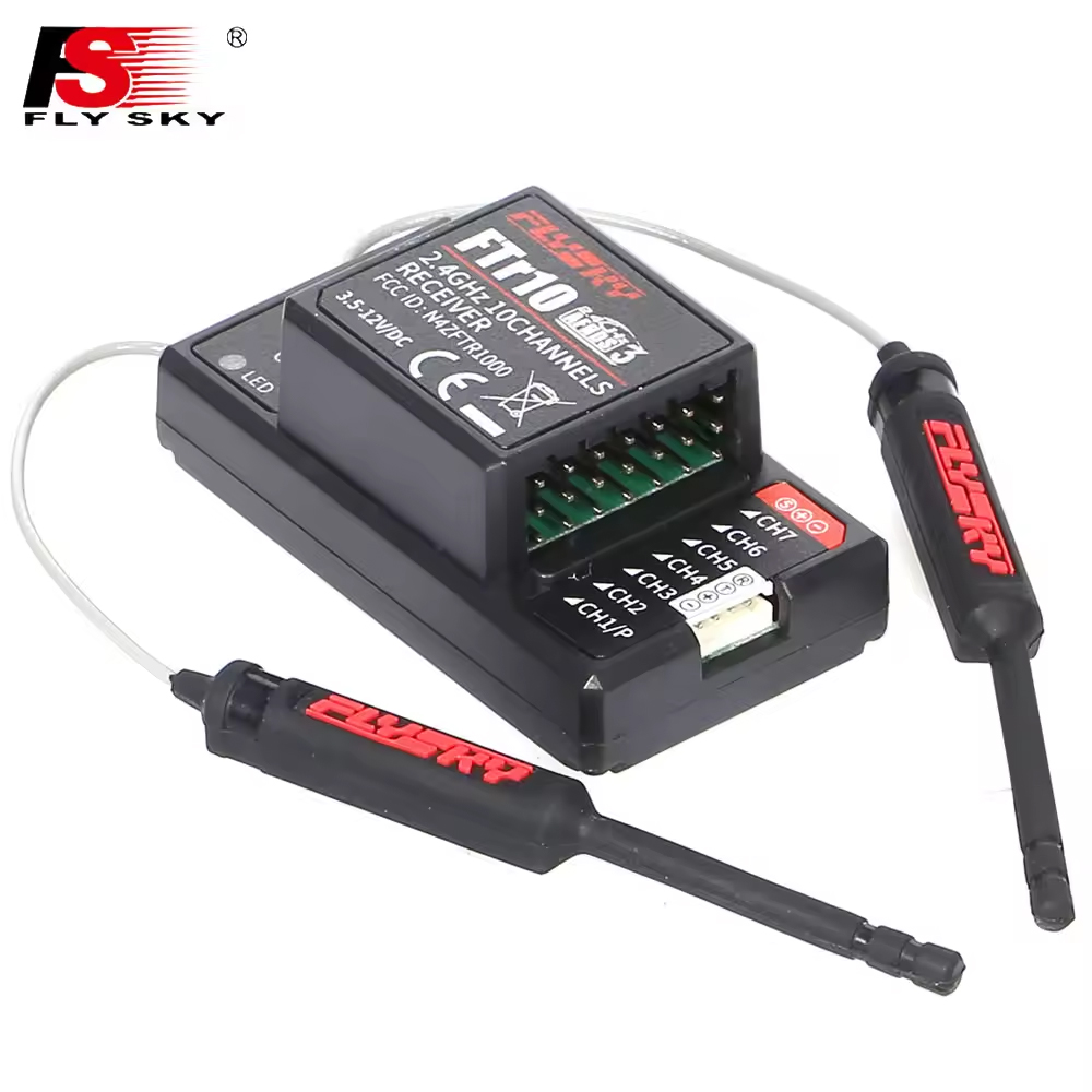 FlySky FTr10  FTr16S 2.4G Two- - Drone Rc Controller reseña y precio