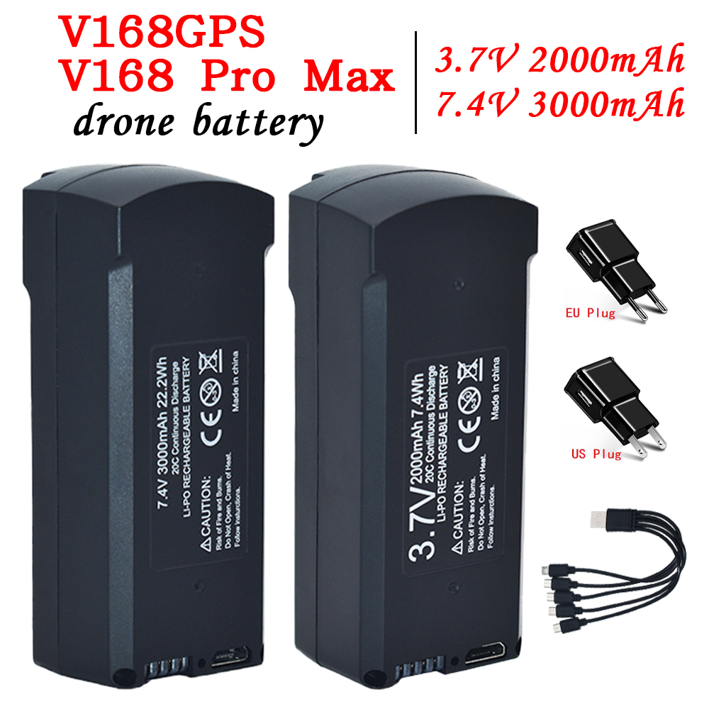 GPS V198 7.4V 3000mAh Battery  - Drone Lipo Battery reseña y precio