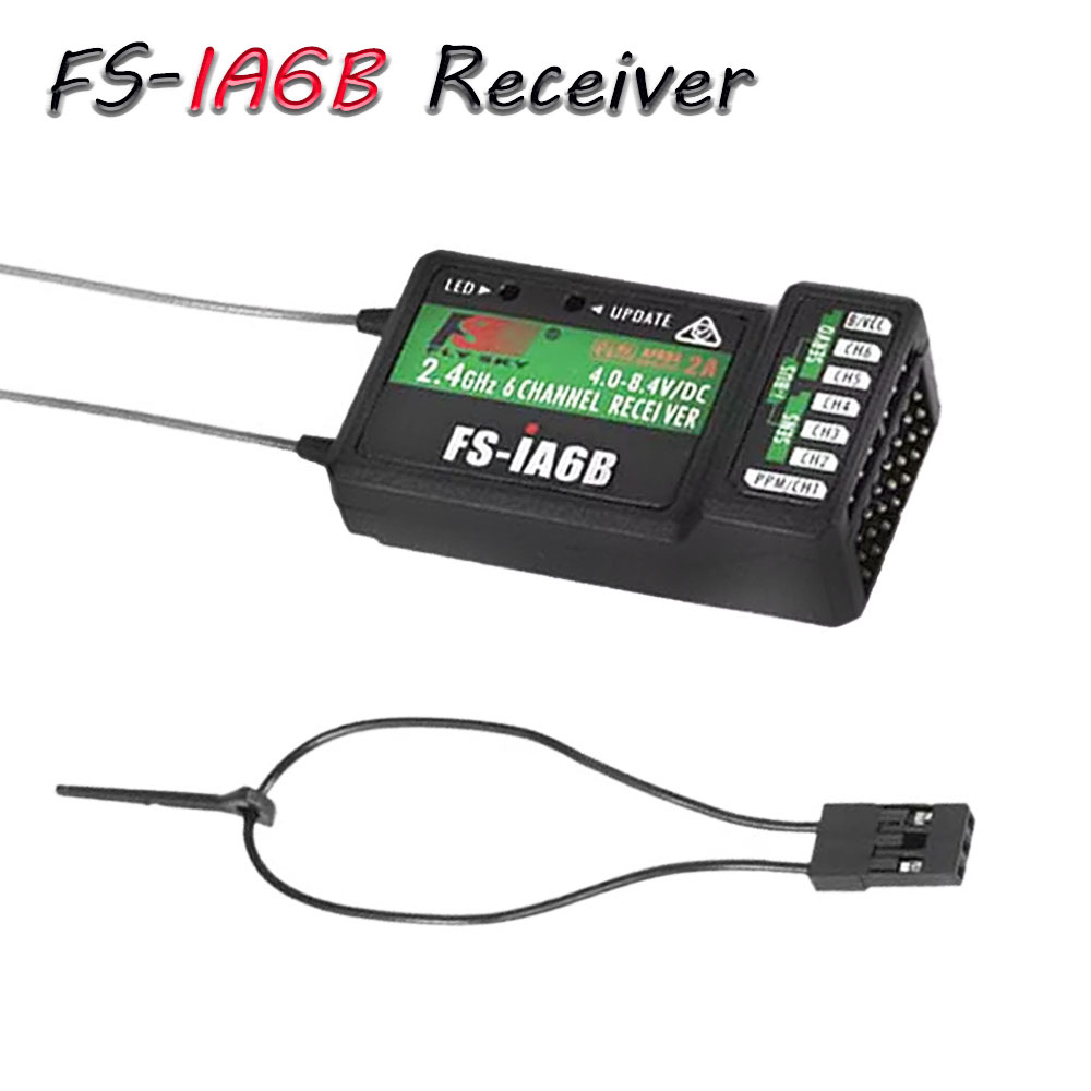 FS-i6 6CH 2.4GHz AFHDS 2A Radi - Drone Rc Receiver And Transmitter reseña y precio