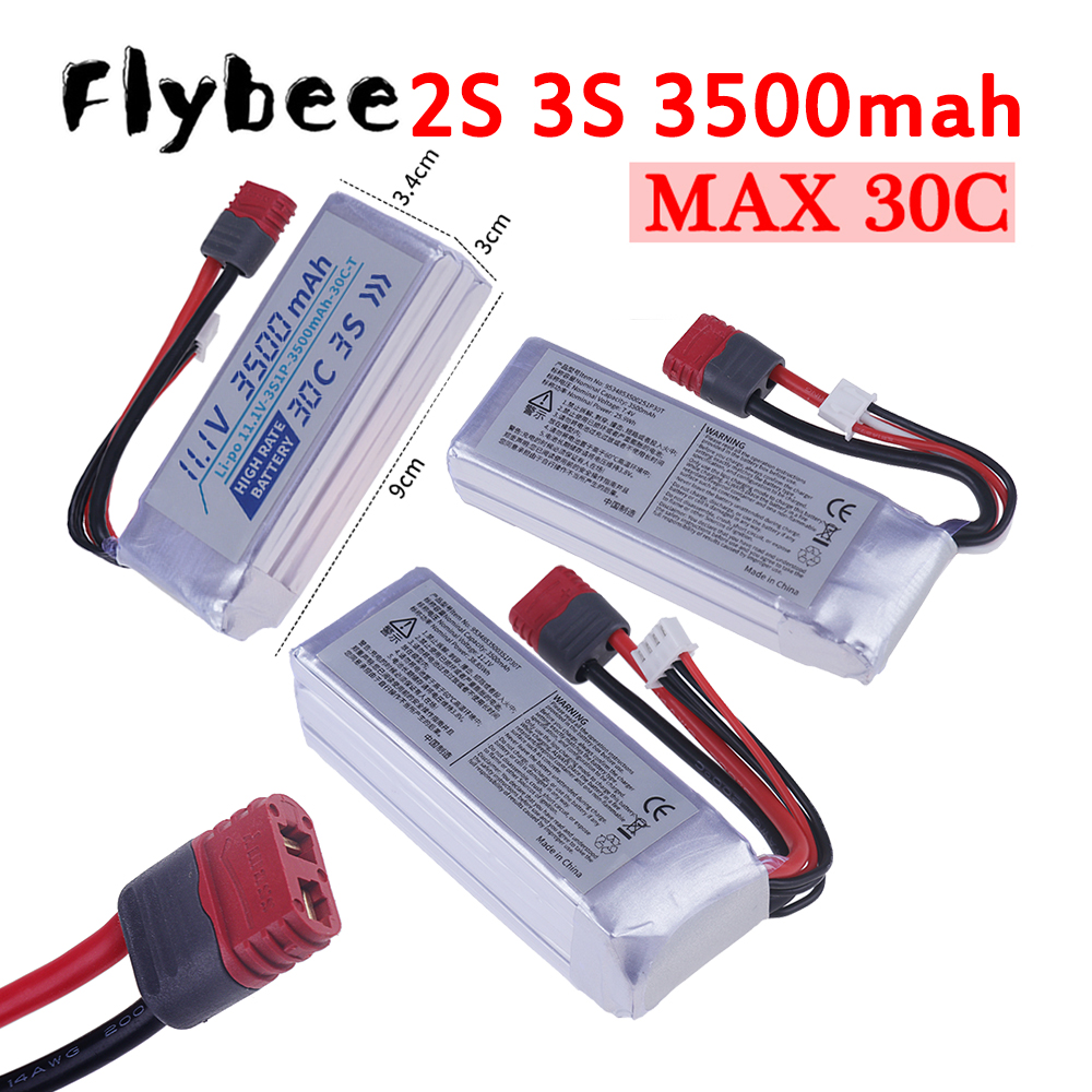 3500MAH 30C 7.4V 11.1V Lipo Ba - Drone Mjx Rc reseña y precio