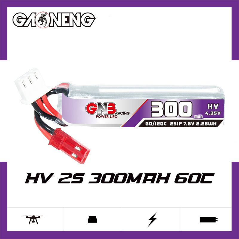 GAONENG GNB 2S 7.6V 300mAh 60C - Drone Lipo Battery reseña y precio