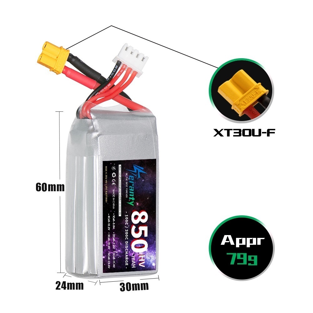 1/2/3PCS TERANTY 3S 11.4V Lipo - Drone Lipo Battery reseña y precio